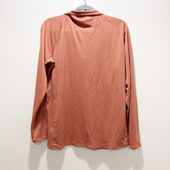 Patagonia Auburn Rust Capilene Midweight Half Zip Long Sleeve Pullover L - Picture 2 of 6